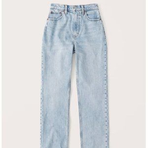 Abercrombie & Fitch Light Blue Straight Leg Jeans